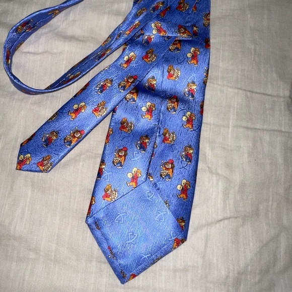 Leonard Paris Clown Pattern Tie - Picture 4 of 7